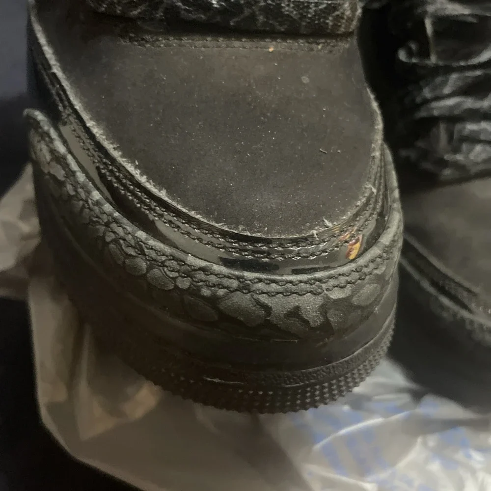 Air Jordan 3 Black Cat GS Size 6Y 2025 Used